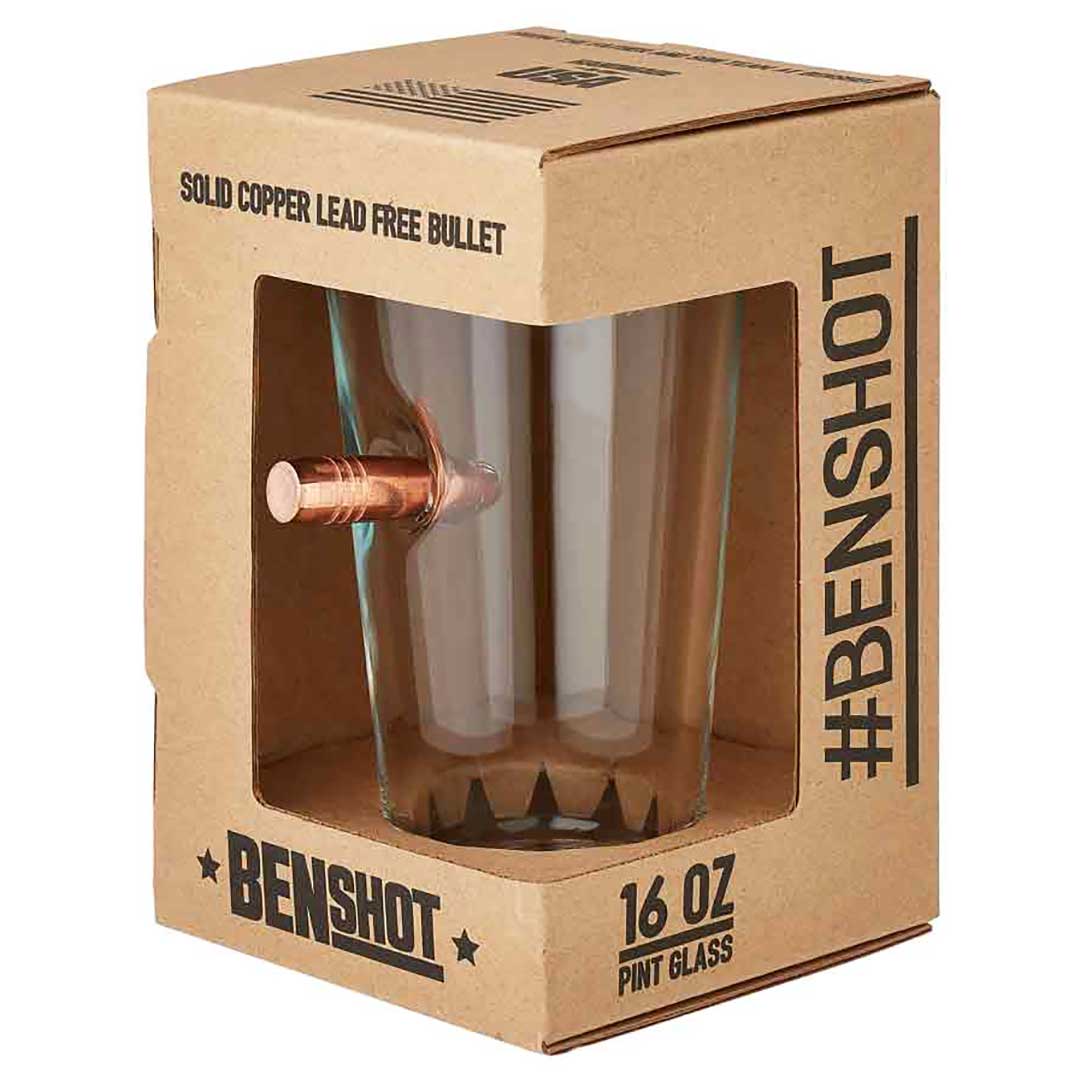 Collection of BenShot "Bulletproof" Glasses in a gallery layout